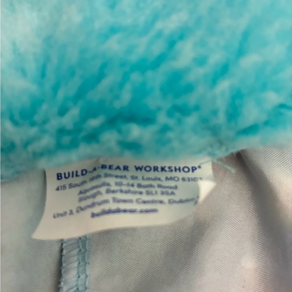 Build A Bear Glisten Blue Snowflake Cape
